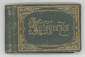 Autograph Book of Mary C. Reynolds